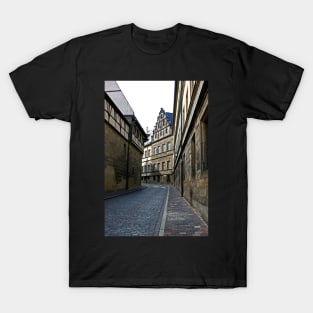 Cobblestone street - Bamberg Germany T-Shirt